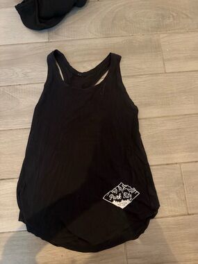 lululemon athletica Black Racerback Tank Top
